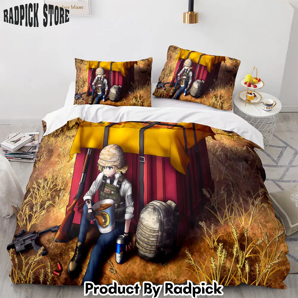 Player unknowns battlegrounds comforter bedding sets duvet covers  rp0420610